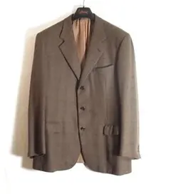 Brioni ブリオーニ 2Bテーラードジャケット コーデュロイ ウール ブリオーニ Brioni】優良カシミヤ混ウール 秋冬向け ジャガード
