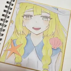 ☁️ 手描きイラスト ポケモン リーリエ