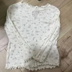 H&M 小花柄　メロウロンT 100cm