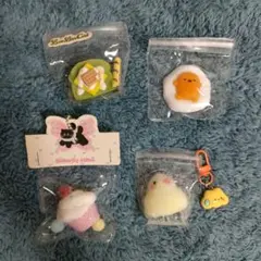 ミニサイズのスクイーズ　4つセット