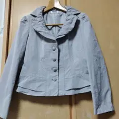 HIROKO BIS ヒロコビス 春秋 ジャケット グレー 9号