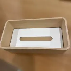 木製シンプルティッシュボックス
