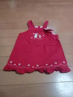 ミキハウス　ワンピース　80cm