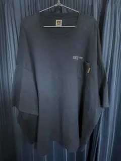 SEE SEE SUPER BIG ROUND SS POCKET TEE XL