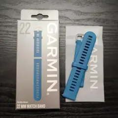 Garmin Tidal Blue Silicone 22mm バンド
