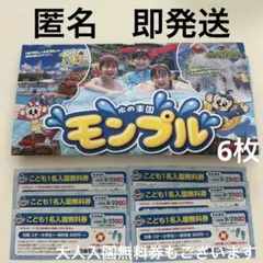 日本モンキーパーク　入園無料券　6枚　モンプル　モンパ