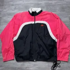 90s NIKE ナイキ 銀タグ ナイロンジャケット ブルゾン ネオンカラー M