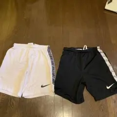 Nike ショートパンツ 2点セット ホワイト ブラック　Sサイズ