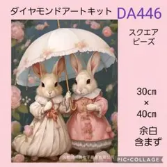 DA446★ダイヤモンドアートキット★スクエアビーズ