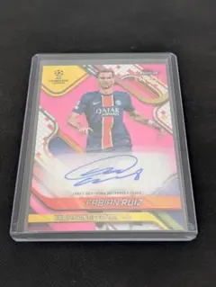 125枚限定 直筆サインカード ファビアン・ルイス PSG