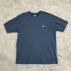 ✨ Dickies ディッキーズ 半袖Tシャツ　カットソー　Lサイズ　ブルー