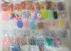 大量ビーズすくい　ビーズ詰め合わせ　お得まとめ売り　50袋以上（1）