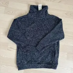 GLAZOS ネイビー ハイネックトレーナー 160サイズ 未使用