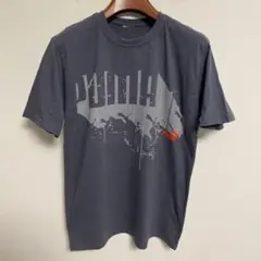 PUMA プーマ グレー グラフィックTシャツ L相当