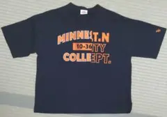 MINNEAPOLIS プリント Tシャツ ネイビー　120