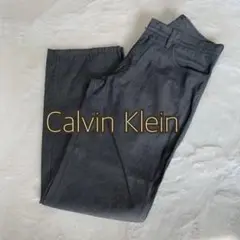 【クリーニング済み 】Calvin Klein グレー スラックス　サイズ30