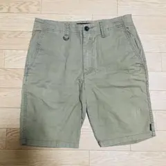 クイックシルバー　QUIKSILVER　カーゴショーツ　カーキ　メンズ　M
