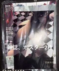 ビーズログ B's-LOG 9月号　あくねこ　グラブル　ポスター