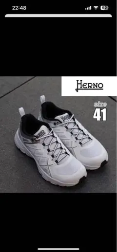 Herno スニーカー ホワイト 41