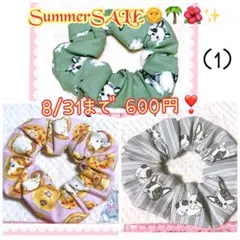 （1）期間限定SummerSALE！3点セット600円。 フレブル わんちゃん