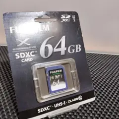 新品未使用 SDカード 64GB フジフイルム