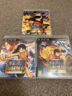 ワンピース 海賊無双 1・2 ・3 PS3 バンダイナムコ