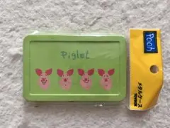 くまのプーさん　ピグレット　メタルケース　名刺入れ