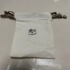 IL BISONTE 巾着袋 ナチュラル