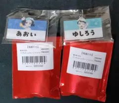 鬼滅の刃 海の家イベント2024 ネームプレートバッジA☆あおい&ゆしろう