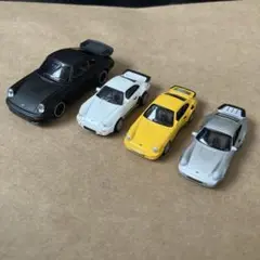 ポルシェ　ミニカー　4台