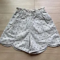 ドット柄ハーフパンツ
