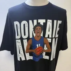 【激レア】ドンタイ・アレン Tシャツ バスケ グラフィック 黒 ユルダボ i94