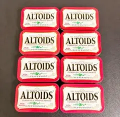 【空き缶まとめて8点セット】ALTOIDS アルトイズ ペパーミント缶／赤