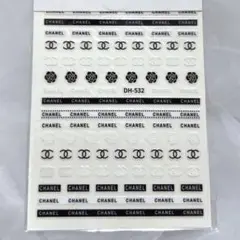 04シールCHANEL ネイルデカール DH-532