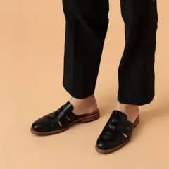 専用！新宿伊勢丹購入　美品　JalanSriwijaya グルカサンダル JALAN SRIWIJAYA サンダル Jalan Sriwijaya/98819/CALF/BLACK
