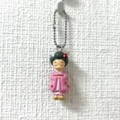 京都銘菓おたべのマスコットキャラクター　おたべちゃん　キーホルダー