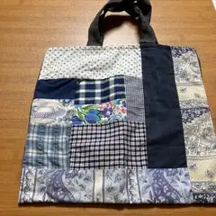 パッチワーク大型バッグD