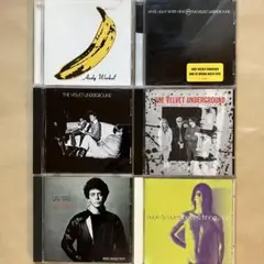 velvet underground ルー•リード　iggy pop　　CD6枚