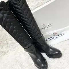 MONCLER モンクレール 長靴・レインブーツ 37 黒 117617.jpg