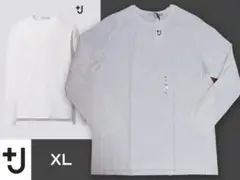 新品　ユニクロ　＋J　スーピマコットンクルーネックT（長袖）XL
