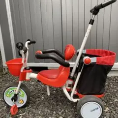 美品 三輪車　アイデス ides カーゴプラス　制御棒　大容量カゴサンシェード付 三輪車 アイデス ides カーゴプラス 制御棒 大容量カゴ