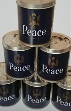 缶ピース 空き缶 6個