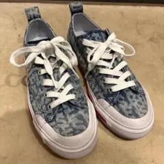 【DIESEL】スニーカー総柄 　24.5㌢ （3.4回使用）