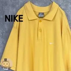 【Lサイズ】NIKE ワンポイント 半袖 ポロシャツ 古着 ユニセックス