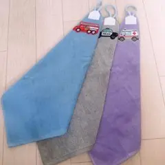 ループタオル ループ付き 車 ハンドメイド お手ふき タオル