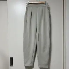 UNIQLO ストレッチダブルフェイスイージーテーパードパンツ