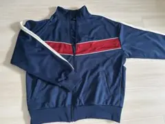 JEANASIS フロントキリカエトラックジャケット ジャージ ネイビー