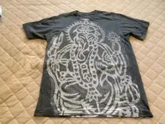 【新品、未着用】 ガネーシャ　Tシャツ　グレー　バックプリントL