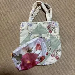ハンドメイド手提げ　バック　鞄　ポーチセット