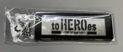 【未開封】to HEROes オリジナル銀テープデザインキーホルダー